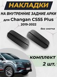 Накладки на внутренние части задних арок без скотча Changan CS55PLUS 2019- C3-2