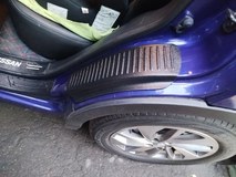 Накладки на внутренние части задних арок БЕЗ СКОТЧА Nissan Qashqai 2014-2016, Qashqai 2017-2018 J11 (рестайлинг), Qashqai 2019-н.в. (II рестайлинг)