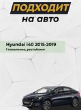 Накладки на внутренние части задних арок без скотча для Hyundai i40 2015-2019
