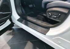 Накладки на порожки (со скотчем) для Geely Atlas 2023-