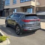Накладка на задний бампер (со скотчем) для Kia Sportage IV 2018-2022 (рестайлинг) D3-6