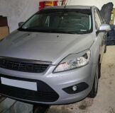 Накладки на фары (реснички) Ford Focus 2 РЕСТАЙЛИНГ