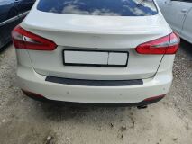 Накладка на задний бампер (со скотчем) для Kia Cerato 3 дорестайлинг 2013-2016