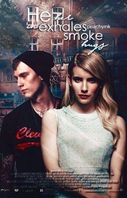 He exhales smoke in her lungs (+18)