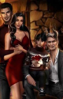 Размытая акварель в снегу