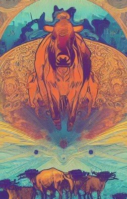 Оранжевый буйвол