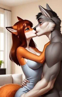Фурри Верс: Лиса и волк в офисных лапках 