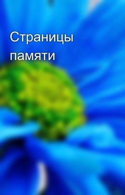 Страницы памяти