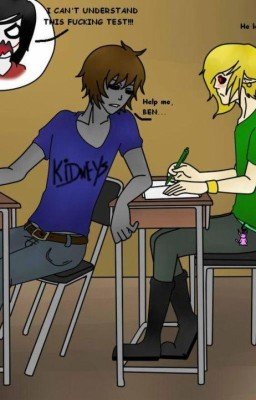 Приключения Крипипасты в школе.