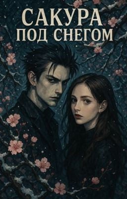 Сакура под снегом 