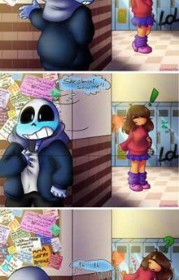 Т/И в школе Андертэйл (ау)