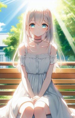 Девочка в белом платье