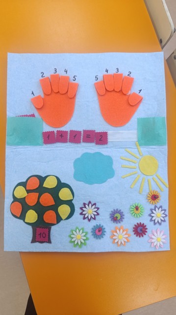 Развивающий коврик - "Весёлый счёт"