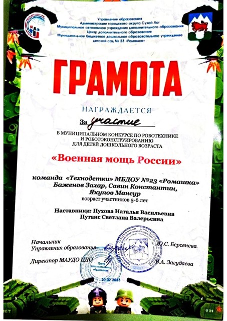 Муниципальный конкурс по Робототехнике и Роботоконструиованию Военная мощь России 2023г