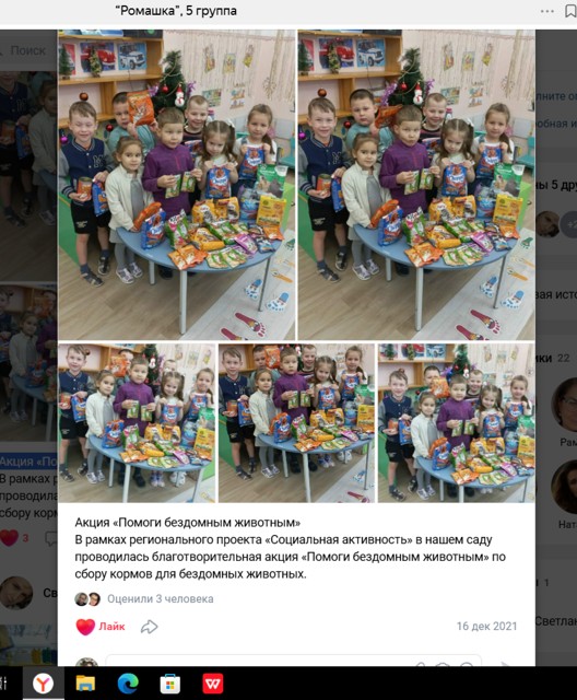 Акция Помоги бездомным животным   2021