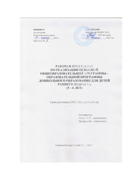 рабочая программа 2022-2023гг