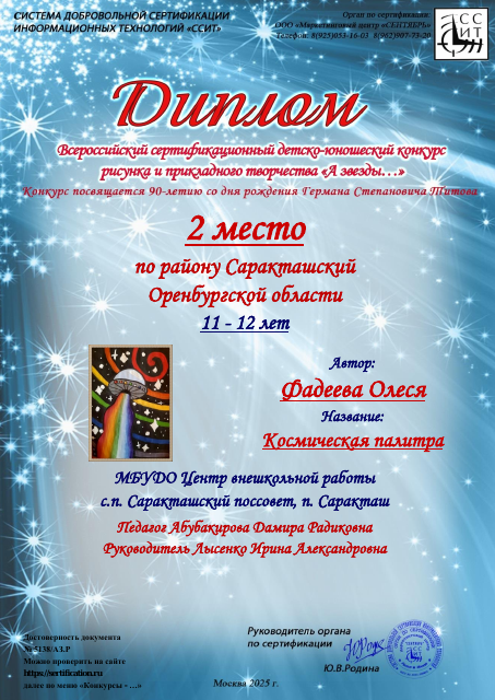 Фадеева Олеся