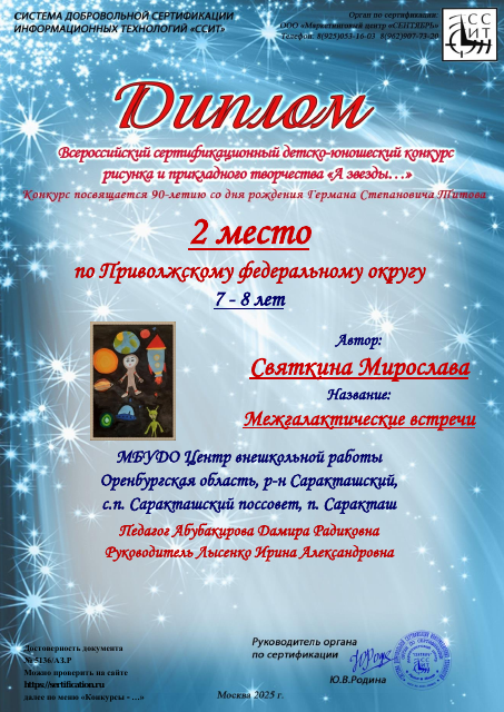 Святкина Мирослава