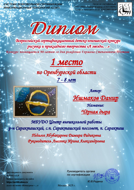 Ишмаков Данир