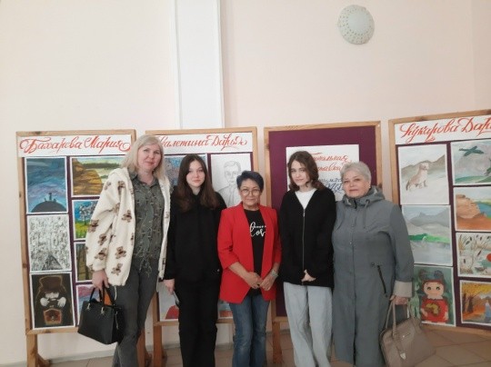 Персональная  выставка учащихся 2023г.