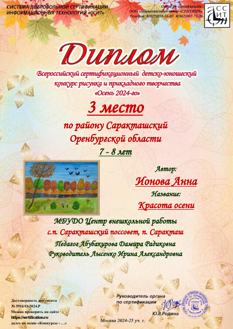 Ионова Анна