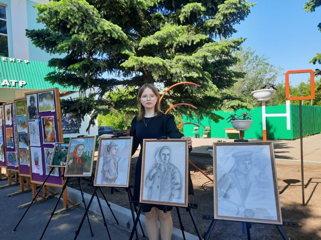 Персональная выставка учащихся. 
День детства - 2025г