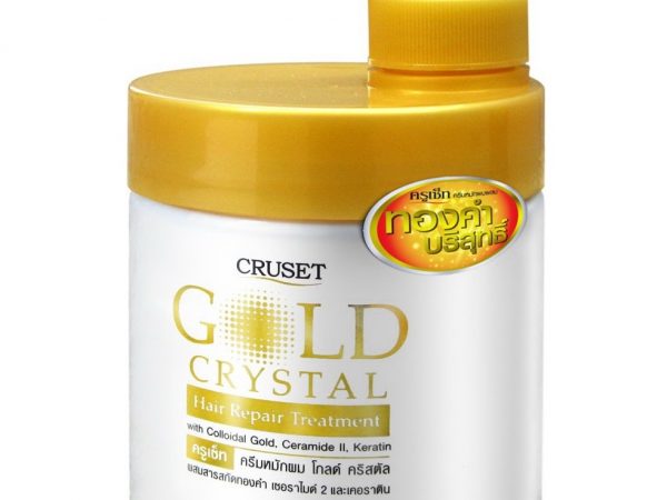 Маска для волос с керамидами, золотом и кератином Cruset 60, 250 или 500 мл