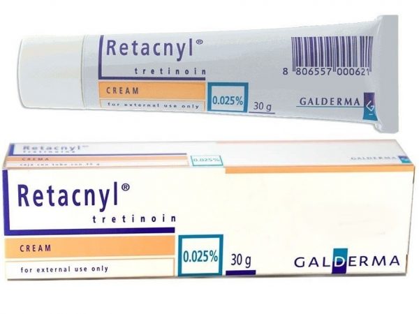 Крем с третиноином против морщин Retacnyl 30 гр 2 вида