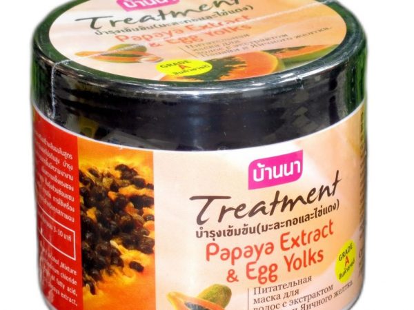 Маска для волос с папайей и яйцом Banna 300 мл