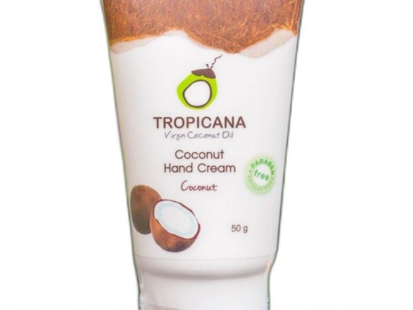 Крем для рук с маслом кокоса без парабенов Tropicana 50 гр
