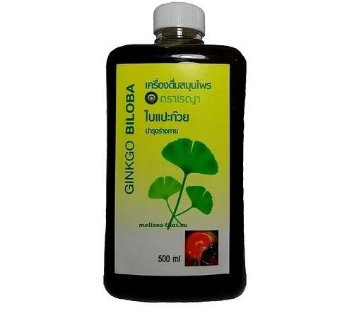 Сок из гингко билоба для улучшения мозговой деятельности 500 мл