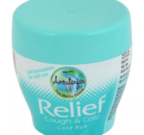 Бальзам от простуды и кашля Relief Amrutanjan 30 гр