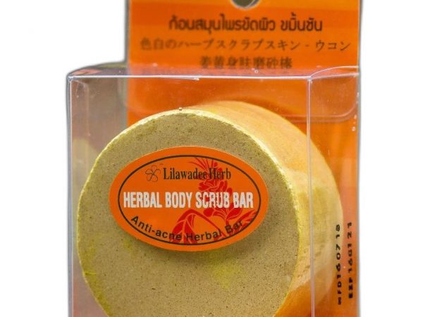 Медовый твердый скраб для лица и тела Lilawadee Herb 70 гр