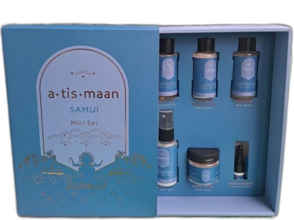 Мини набор для проведения Спа процедур для тела Samui Кокос