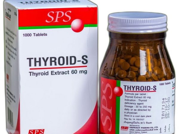 Животные щитовидные железы Thyroid-S 60 мг 500 капсул