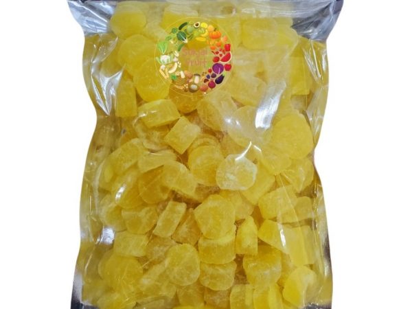 Цукаты из сердцевины тайского ананаса 2% сахара 250 гр