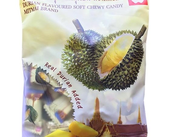 Жевательные тайские конфеты c дурианом MitMai 110 гр