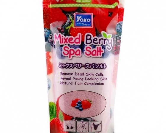 Соль для пиллинга тела с экстрактом ягод Yoko 300 гр