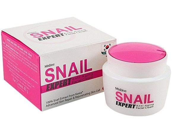 Антивозрастной крем на основе слизи улиток Mistine 40 гр