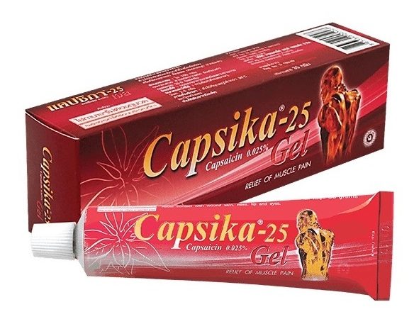 Capsika Gel – противовоспалительный и обезболивающий гель 35 гр