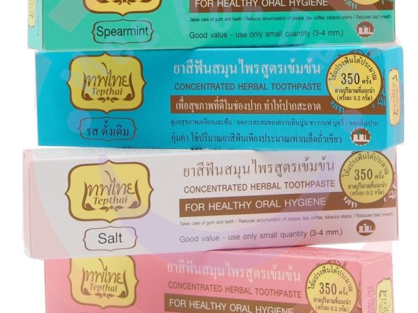 Концентрированная зубная паста Tepthai в тубе 4 вкуса 30 или 70 гр