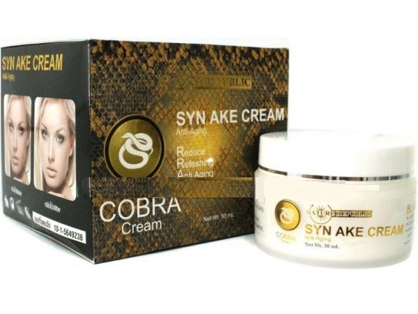 Крем для лица с пептидами змеиного яда Syn Ake Nature Republic 50 мл