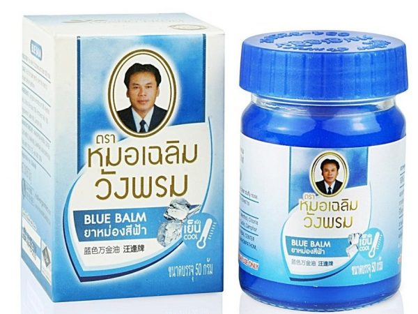 Синий бальзам от варикоза Wang Prom охлаждающий 50 гр