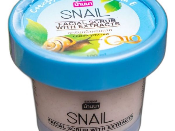 Скраб для лица с улиткой Banna 100 мл