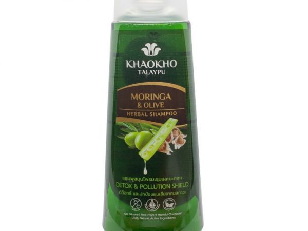 Безсульфатный шампунь с морингой и оливой 180 мл