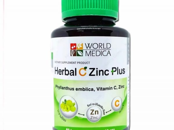 Цинк плюс Эмблика с витамином С World Medica 60 капсул