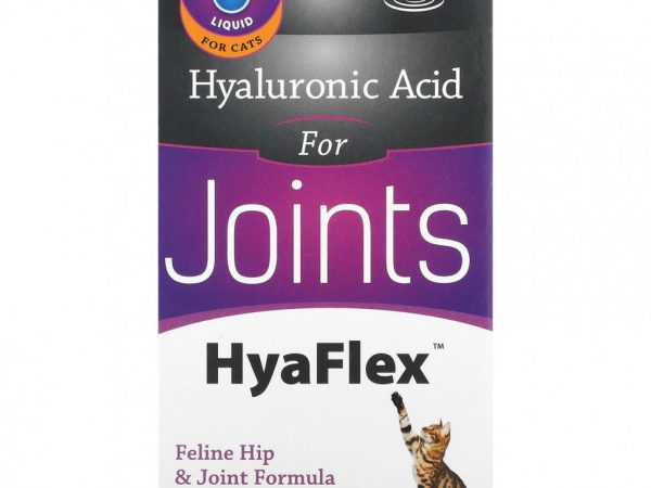 Hyalogic, HyaFlex, для кошек, гиалуроновая кислота для суставов, 30 мл (1 унция)