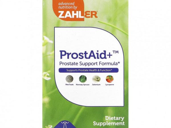 Zahler, ProstAid +, формула для поддержки простаты, 60 мягких таблеток