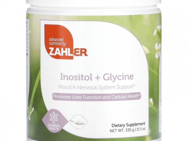 Zahler, Инозитол + глицин, 330 г (11,5 унции)