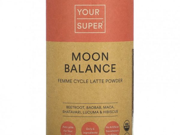 Your Super, Moon Balance, Femme Cycle Latte Powder, 7.05 oz (200 g)